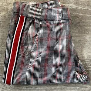 Holister plaid high waisted pants